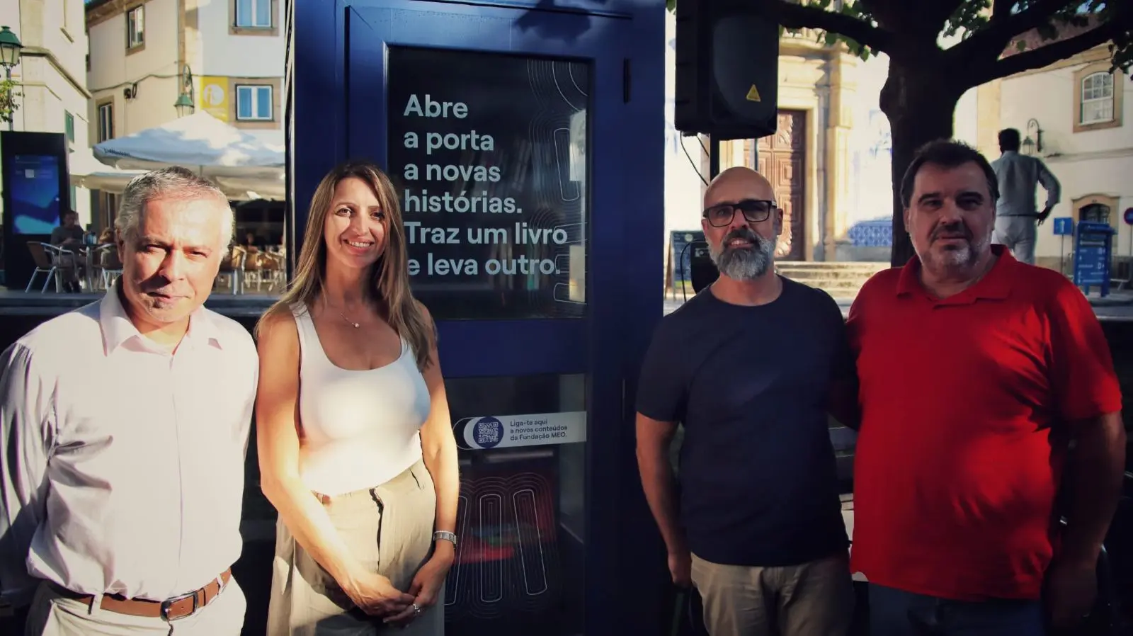 Inauguração Cabine Leitura Gouveia